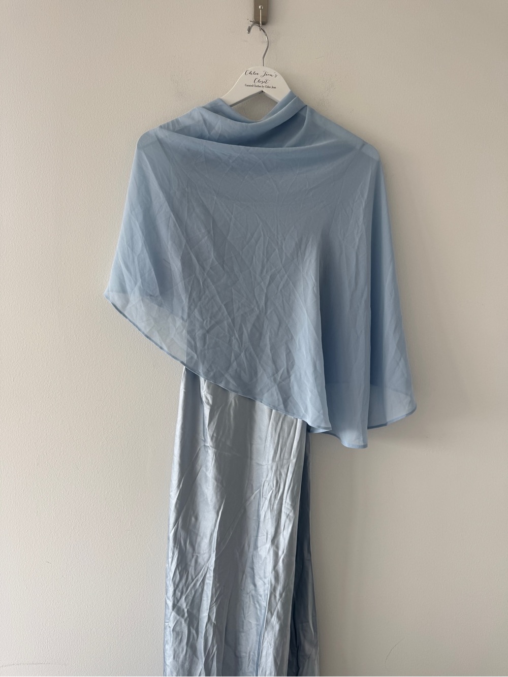 REFORMATION Lilibeth Silk Maxi Dress in Mineral - Picture 3 of 8